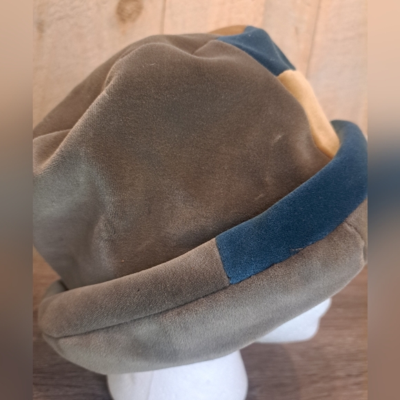 Laurie Ramona Vintage Bucket Hat Velvet Patchwork Multicolored Unisex Y2K Hat - Picture 4 of 14